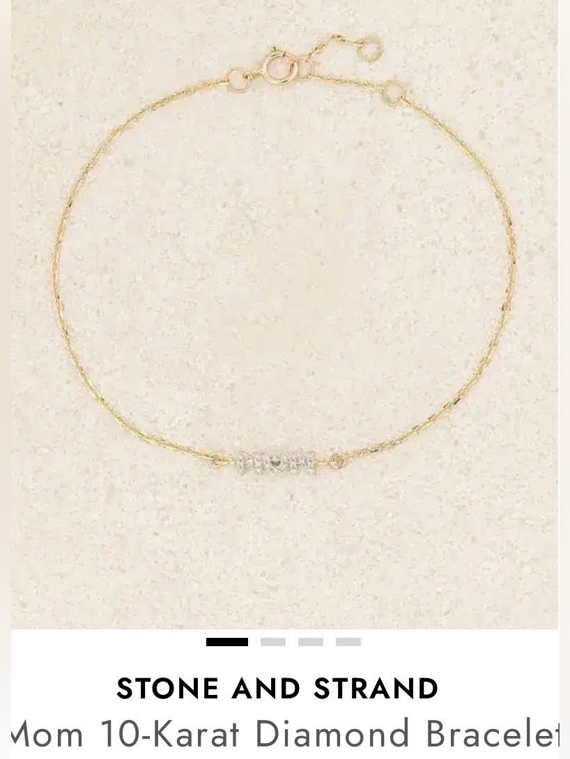 Nwt Stone And Strand “Mom” 10k Bracelet — image 2 of 8